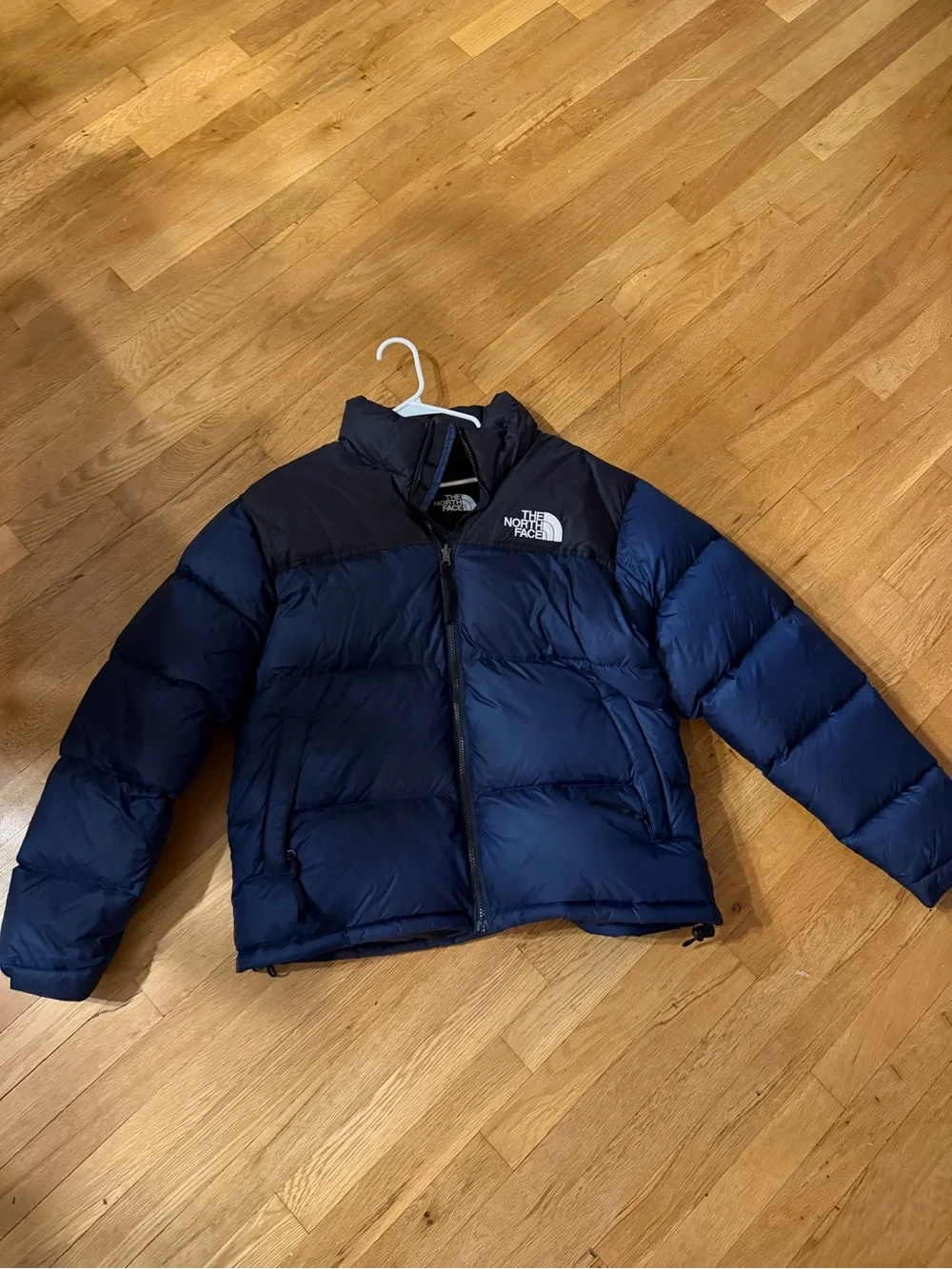 The North Face Men's 1996 Retro Nuptse Jacket 700 Down Puffer Summit Navy Sz L